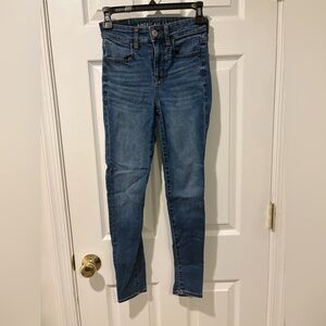 American Eagle next level stretch high-rise jeggings